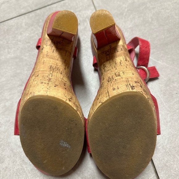 Miss Bison pink heels, size 9 - Picture 2 of 2